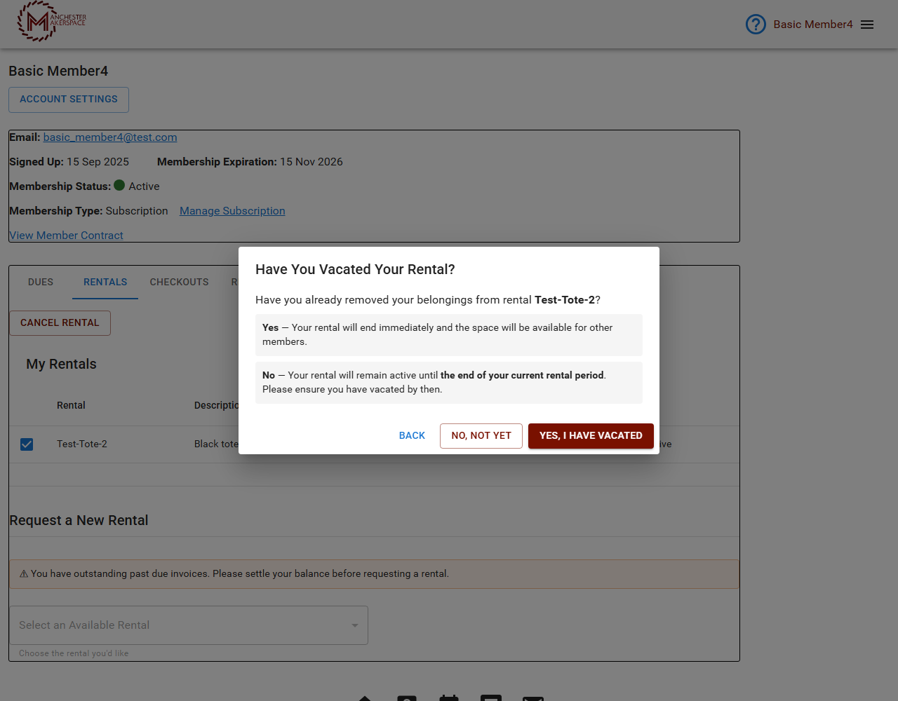 Have You Vacated Your Rental?